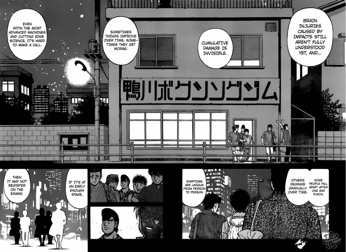 Hajime No Ippo - Chapter 1153 : Suspicion Of Tragedy