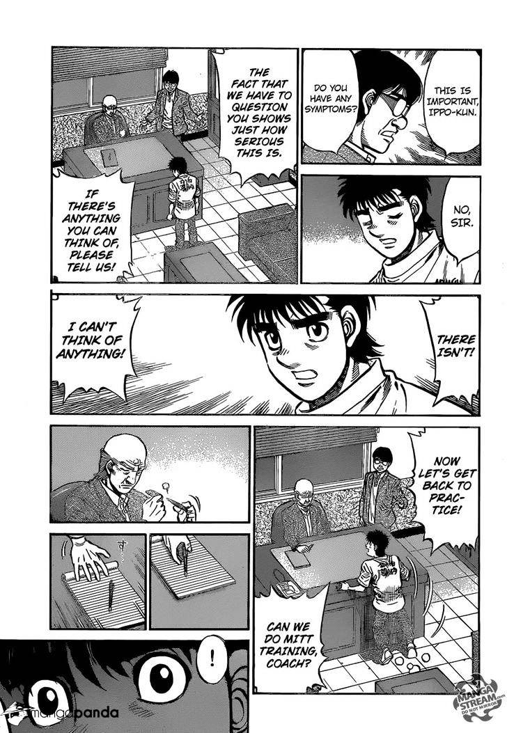 Hajime No Ippo - Chapter 1153 : Suspicion Of Tragedy