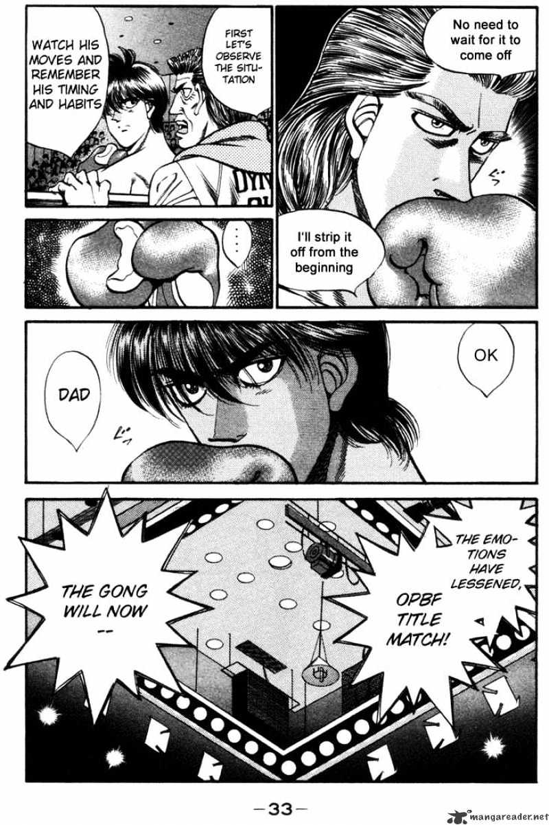 Hajime No Ippo - Chapter 317 : An Oath Made On The Counter