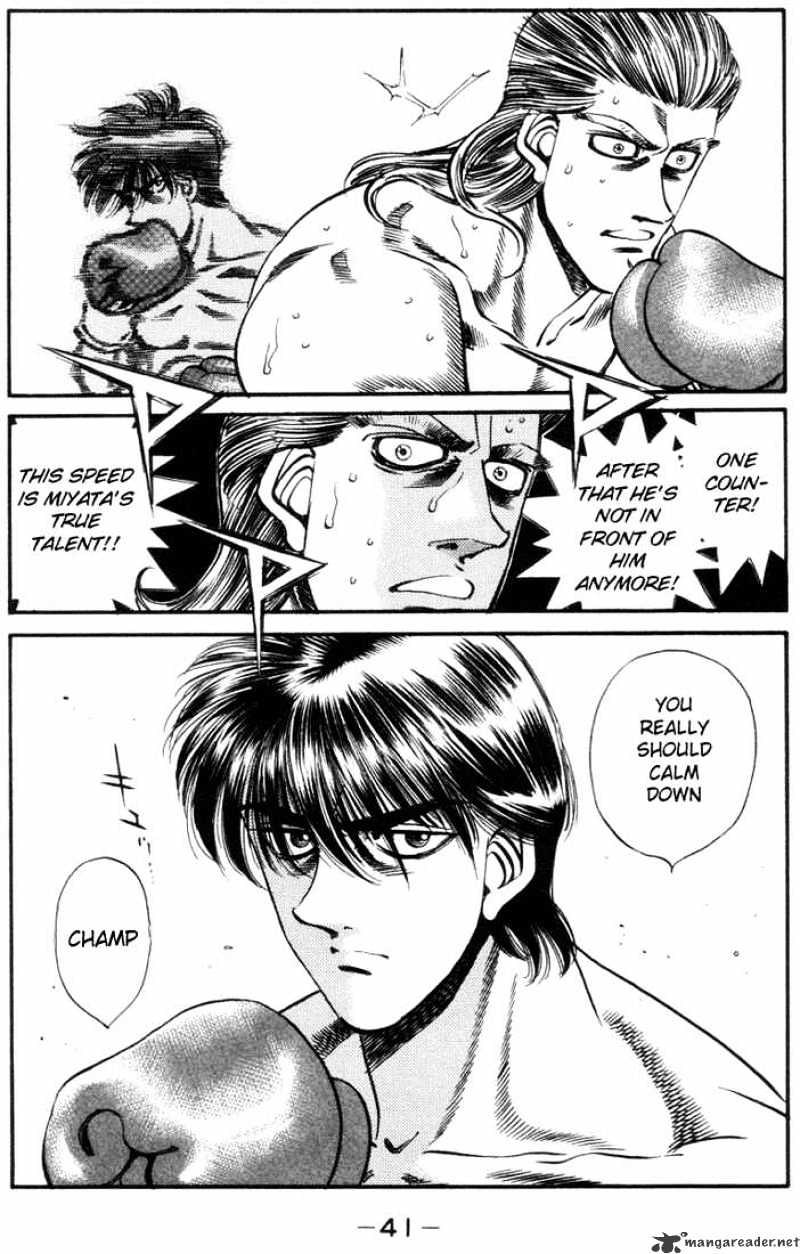 Hajime No Ippo - Chapter 317 : An Oath Made On The Counter