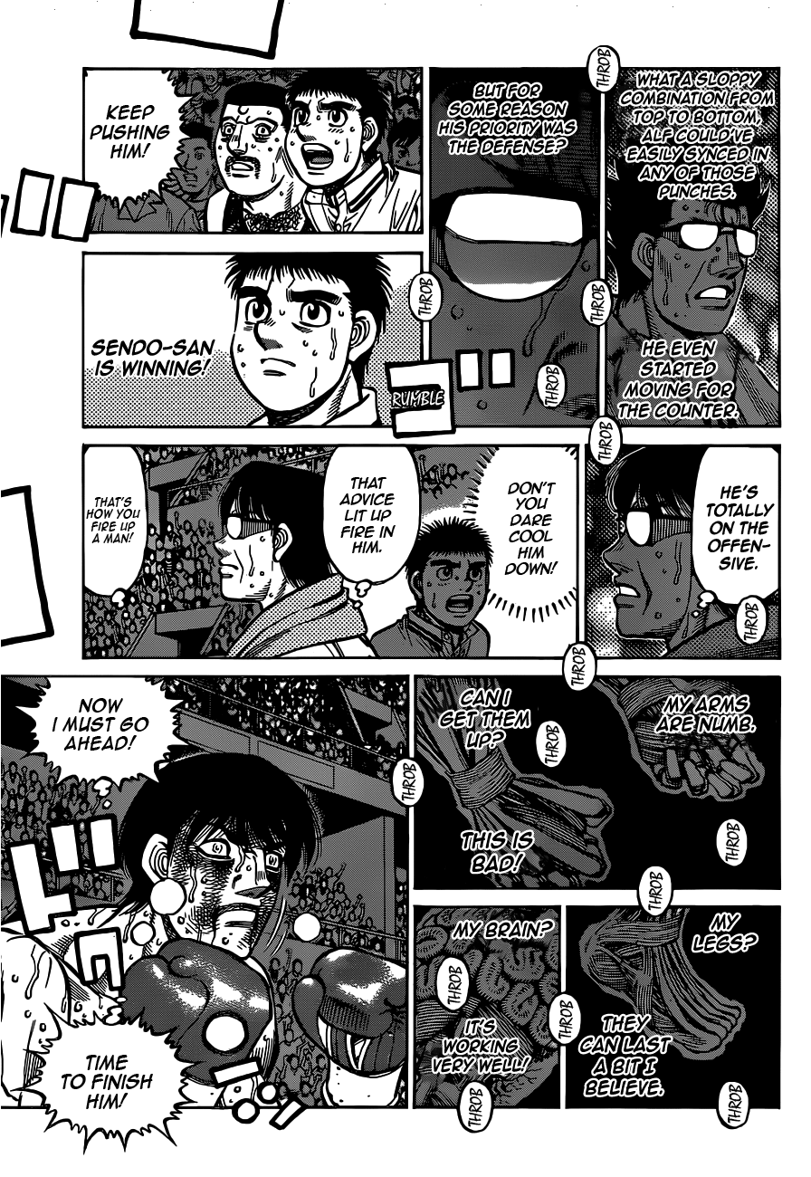 Hajime No Ippo - Chapter 1305: The Courageous Tiger