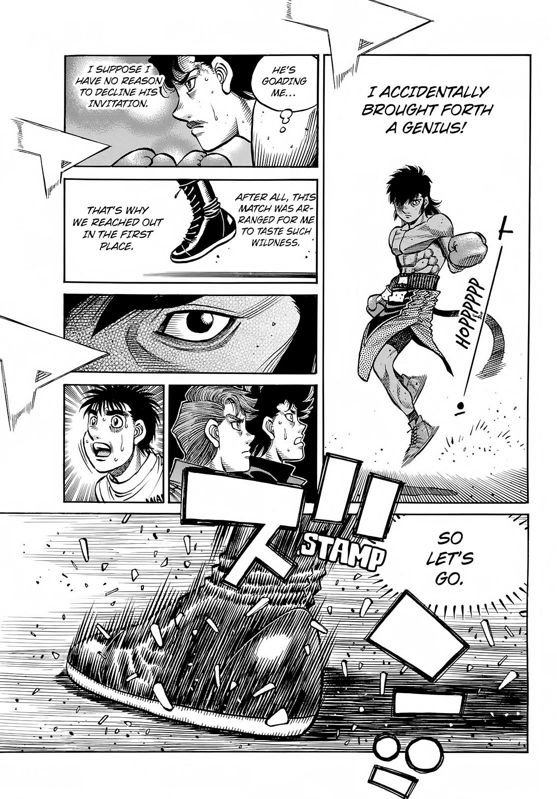 Hajime No Ippo - Chapter 1400: The Primordial Hunter