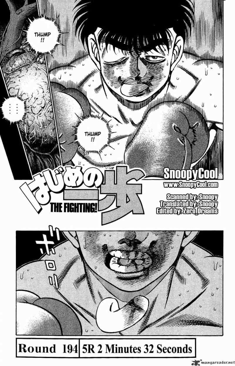 Hajime No Ippo - Chapter 194