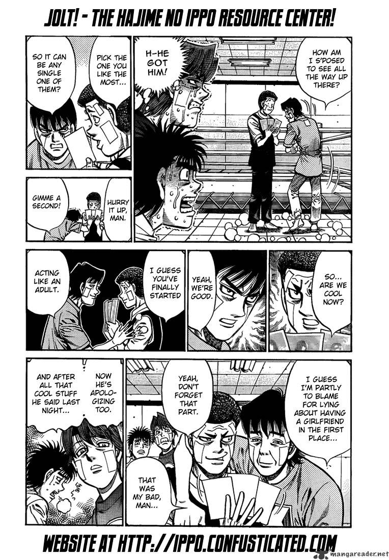 Hajime No Ippo - Chapter 915 : Forecast Rain Of Blood