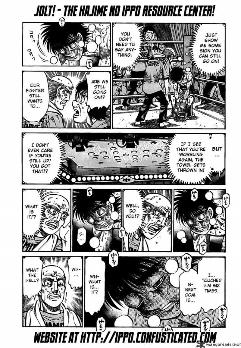 Hajime No Ippo - Chapter 887 : No Excuses