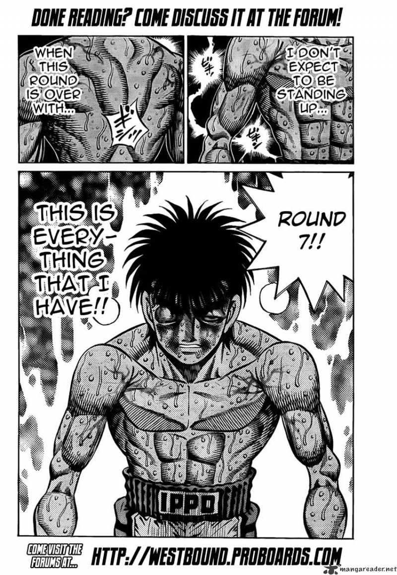 Hajime No Ippo - Chapter 887 : No Excuses