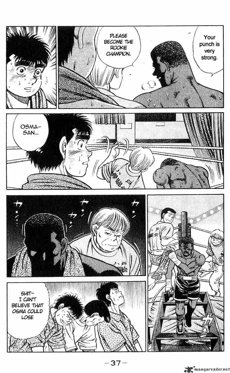 Hajime No Ippo - Chapter 35 : Applause For The Defeated