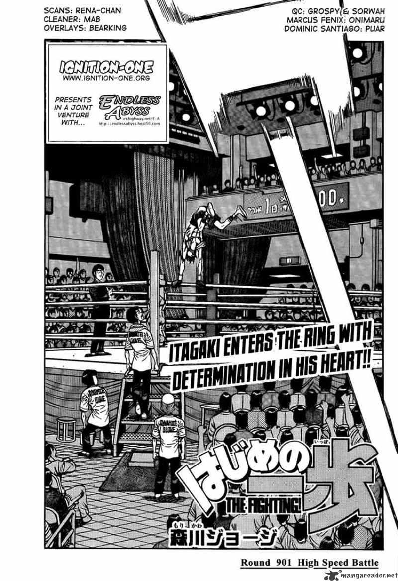 Hajime No Ippo - Chapter 901 : High Speed Battle