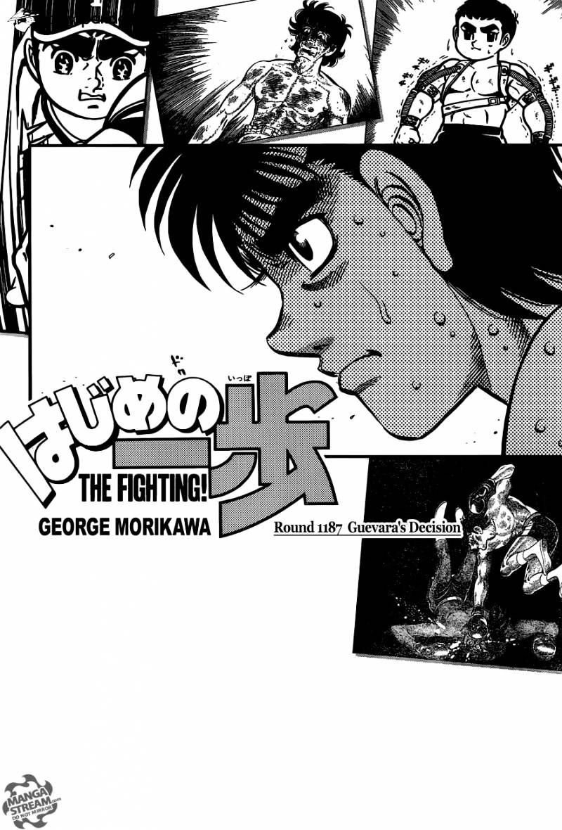 Hajime No Ippo - Chapter 1187