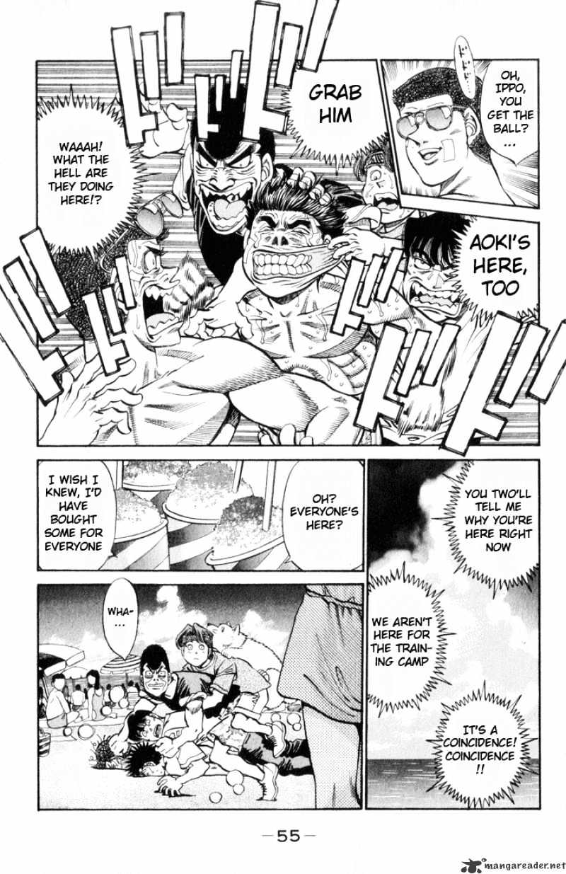 Hajime No Ippo - Chapter 355 : Encounter At The Beach