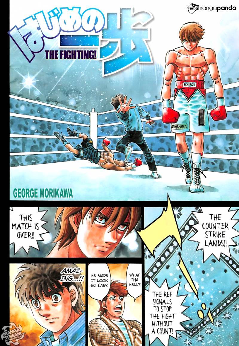 Hajime No Ippo - Chapter 1127 : Beyond The Lightning God S Gaze