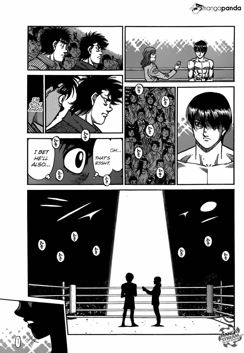 Hajime No Ippo - Chapter 1127 : Beyond The Lightning God S Gaze