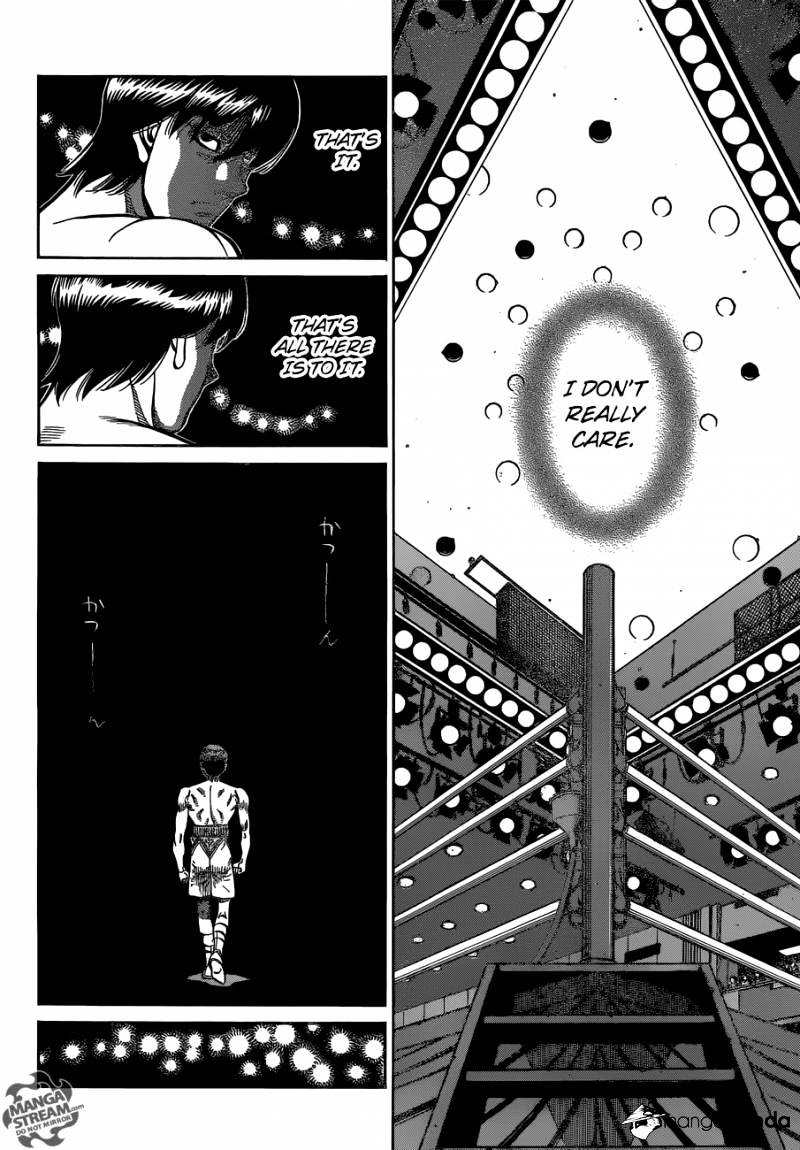 Hajime No Ippo - Chapter 1127 : Beyond The Lightning God S Gaze