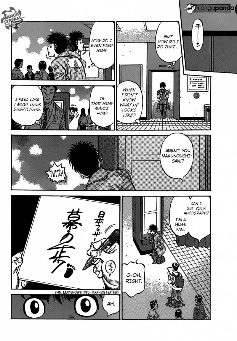 Hajime No Ippo - Chapter 1127 : Beyond The Lightning God S Gaze