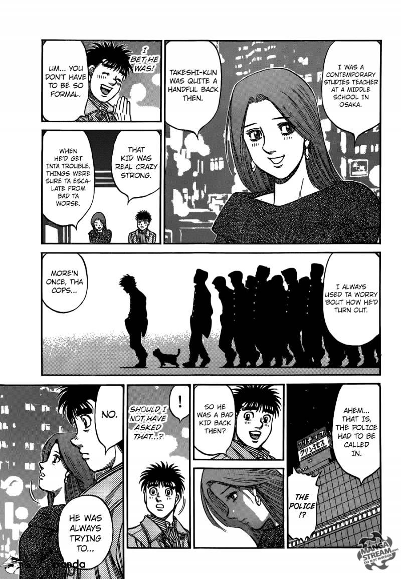 Hajime No Ippo - Chapter 1127 : Beyond The Lightning God S Gaze