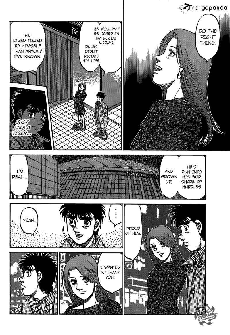 Hajime No Ippo - Chapter 1127 : Beyond The Lightning God S Gaze