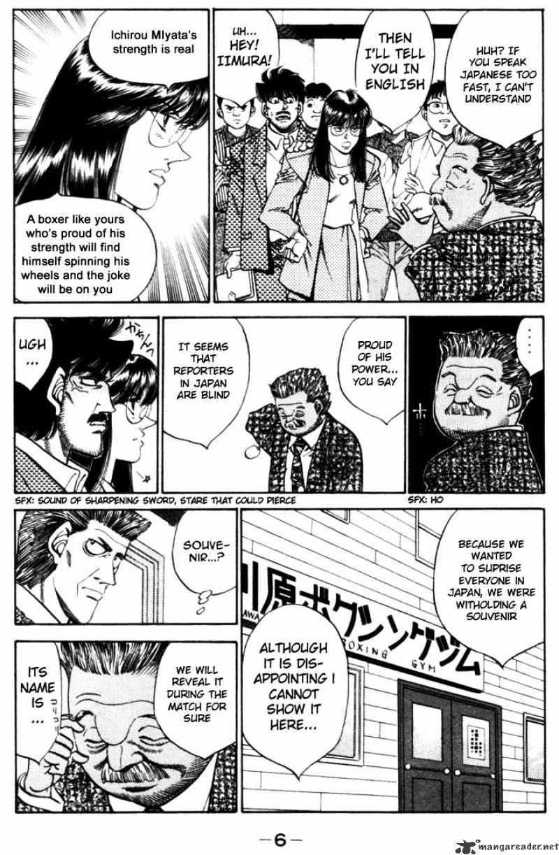 Hajime No Ippo - Chapter 316 : Crocodile Landing