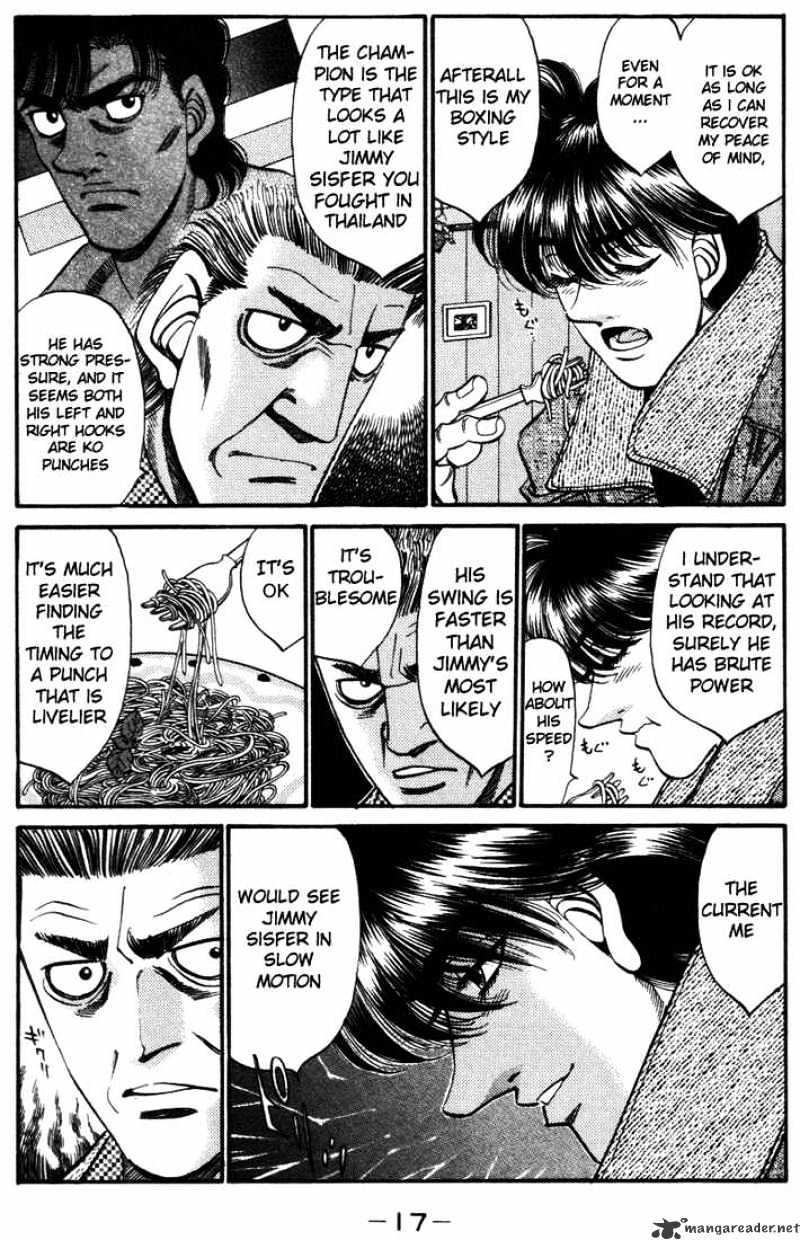 Hajime No Ippo - Chapter 316 : Crocodile Landing