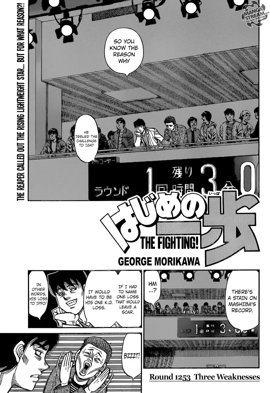 Hajime No Ippo - Chapter 1253: Three Weaknesses