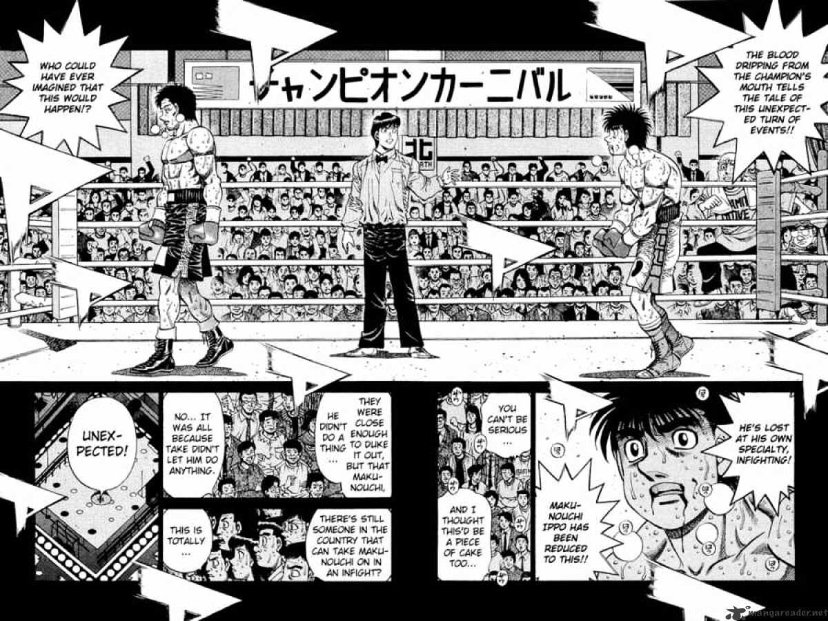 Hajime No Ippo - Chapter 642 : Power Duel