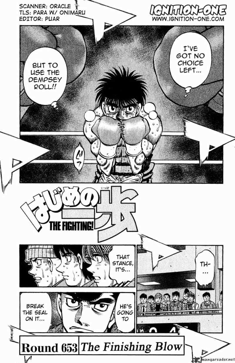 Hajime No Ippo - Chapter 653