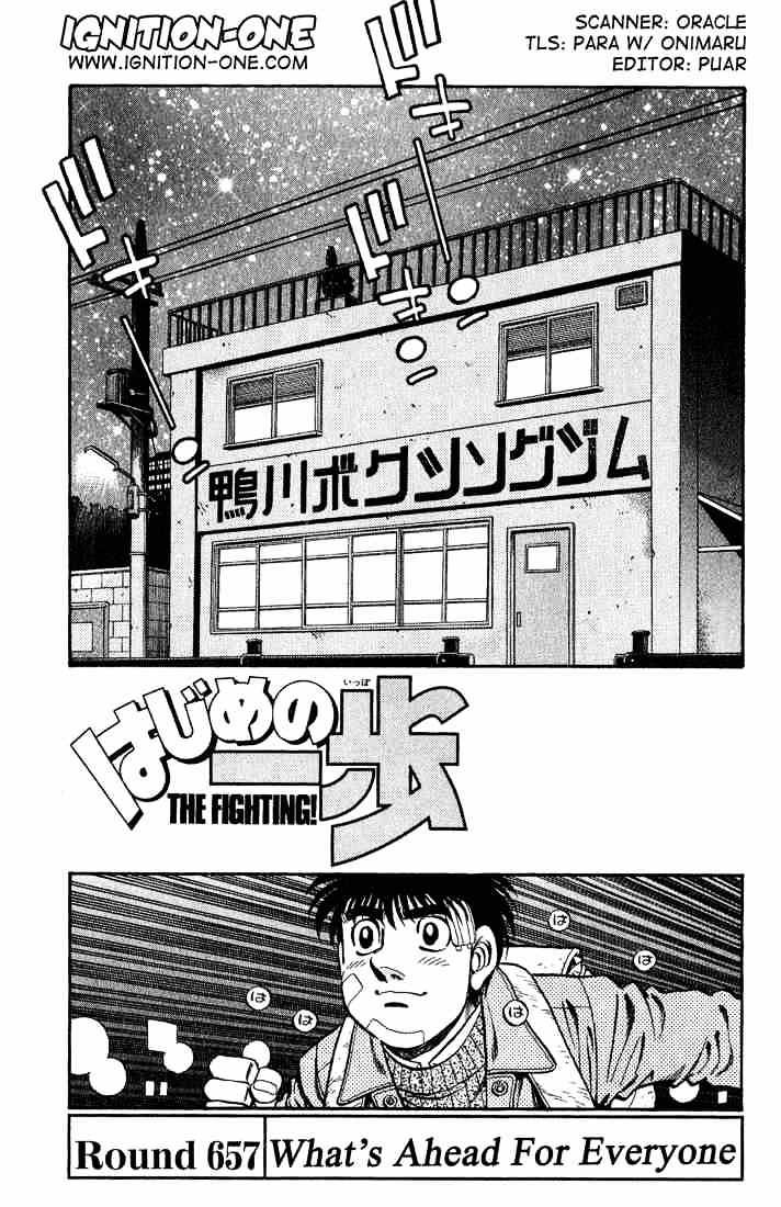 Hajime No Ippo - Chapter 657