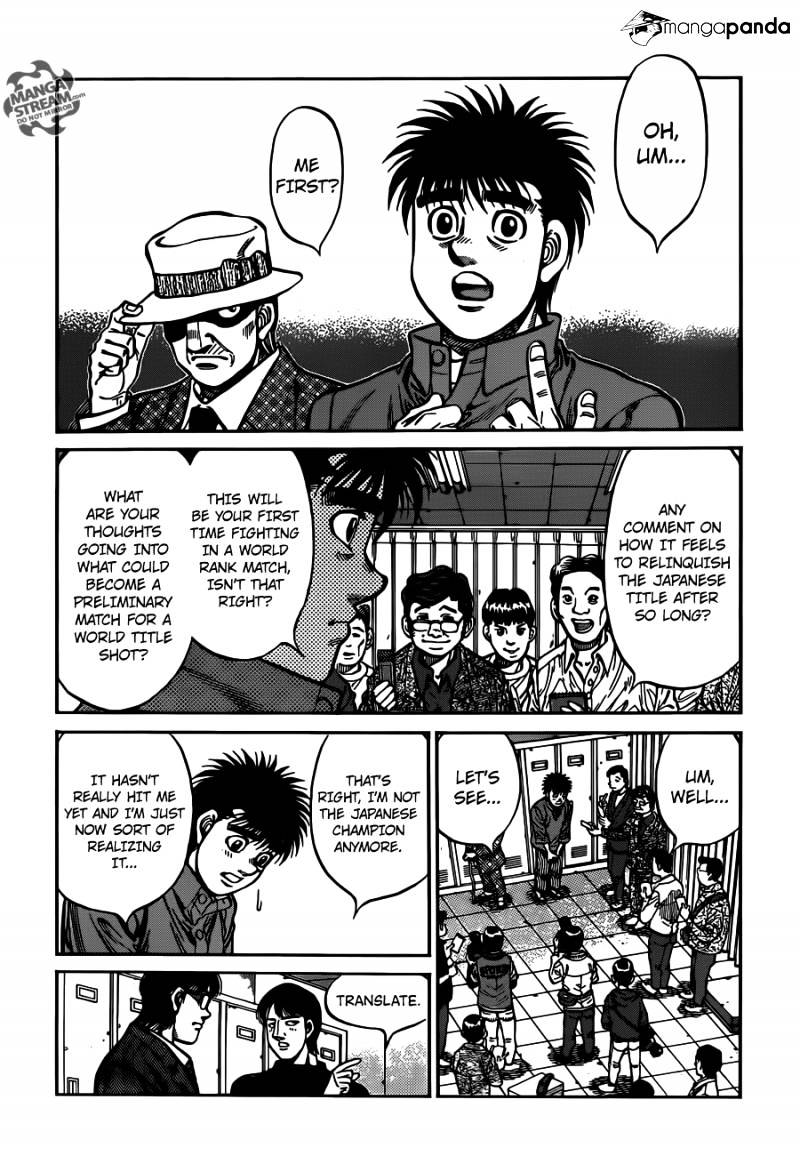 Hajime No Ippo - Chapter 1020 : Those Words