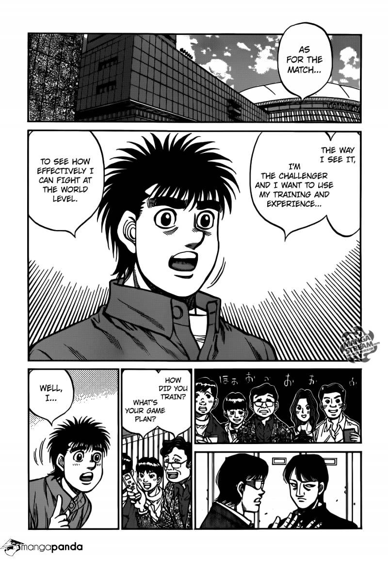 Hajime No Ippo - Chapter 1020 : Those Words