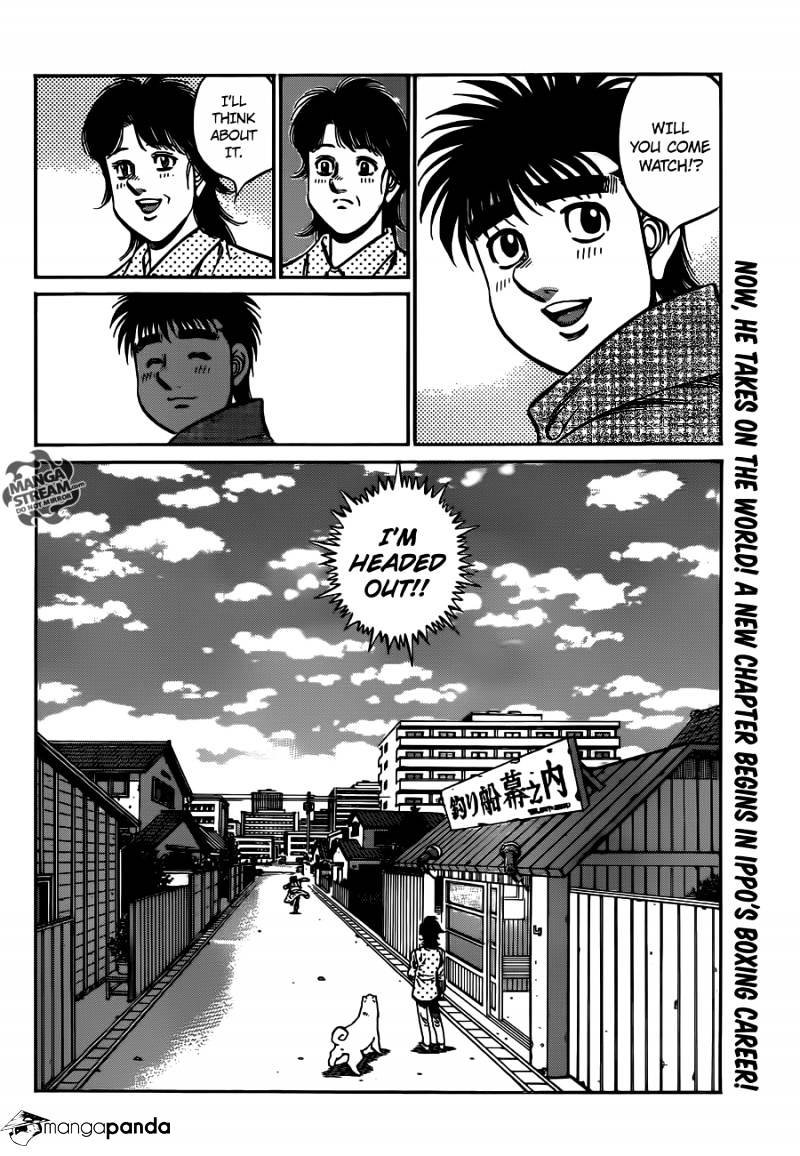 Hajime No Ippo - Chapter 1020 : Those Words