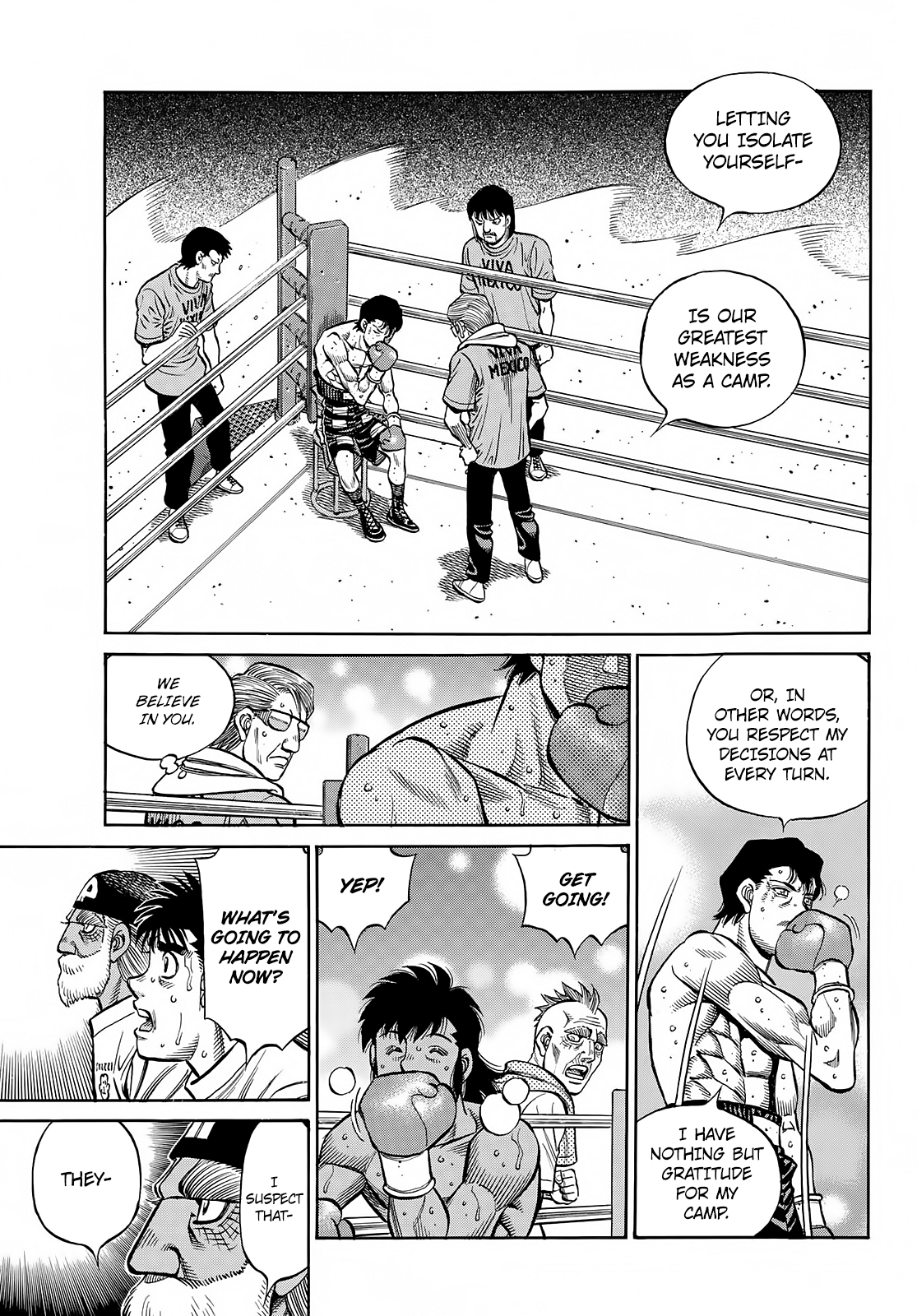 Hajime No Ippo - Chapter 1402: The Gap Between Their Camps