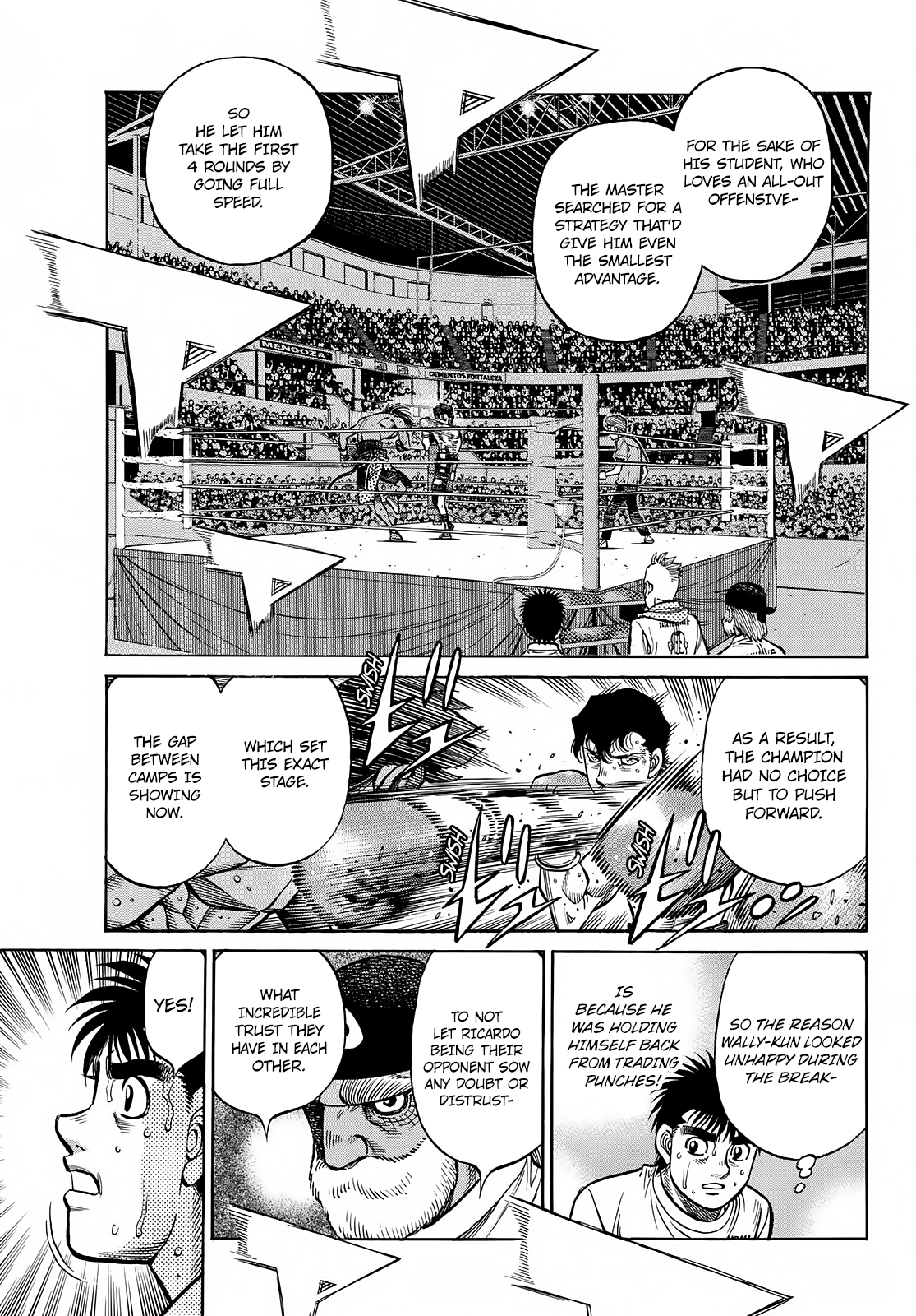 Hajime No Ippo - Chapter 1402: The Gap Between Their Camps