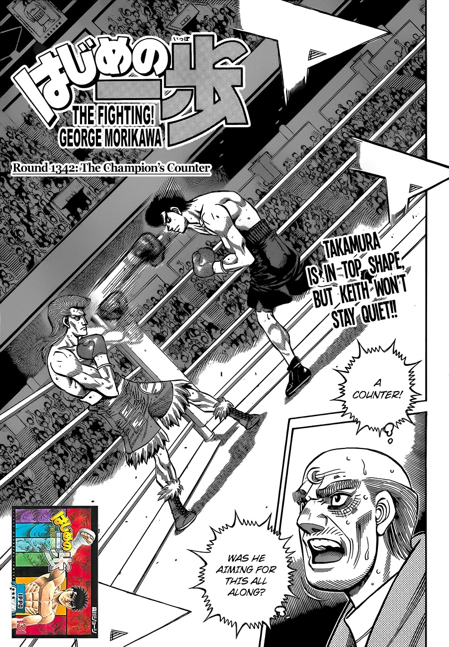 Hajime No Ippo - Chapter 1342: Round 1342: The Champion's Counter