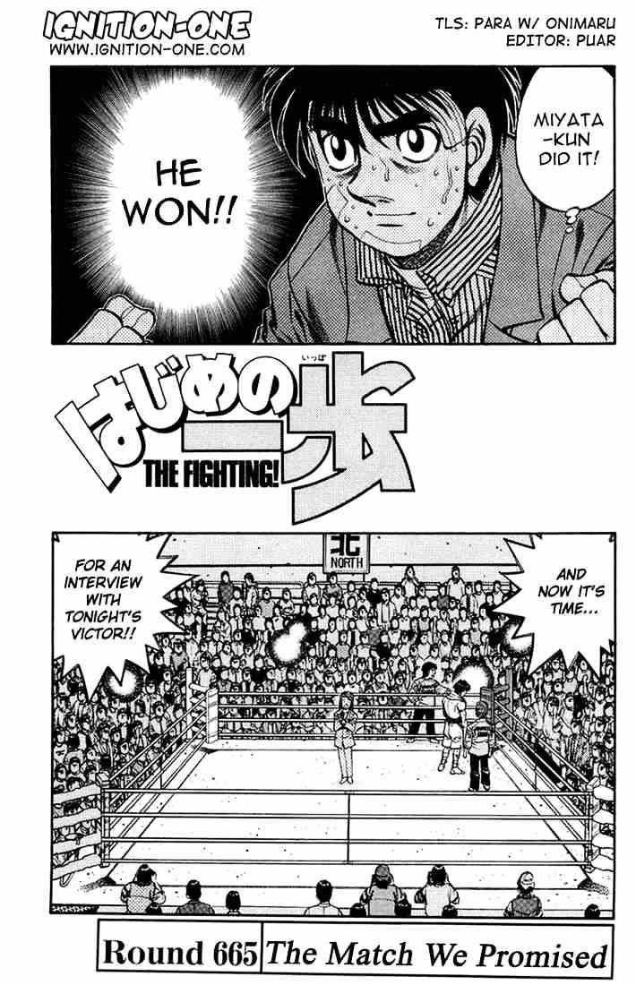 Hajime No Ippo - Chapter 665