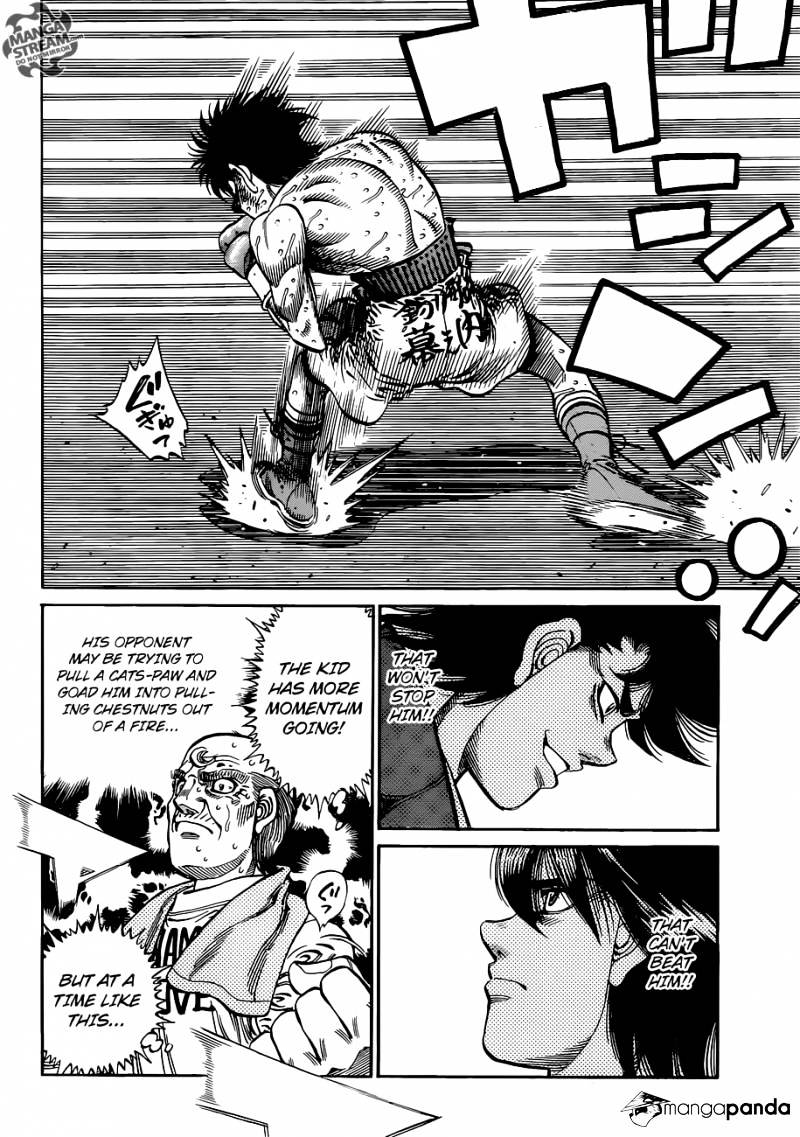 Hajime No Ippo - Chapter 1047 : An Irritating Advance