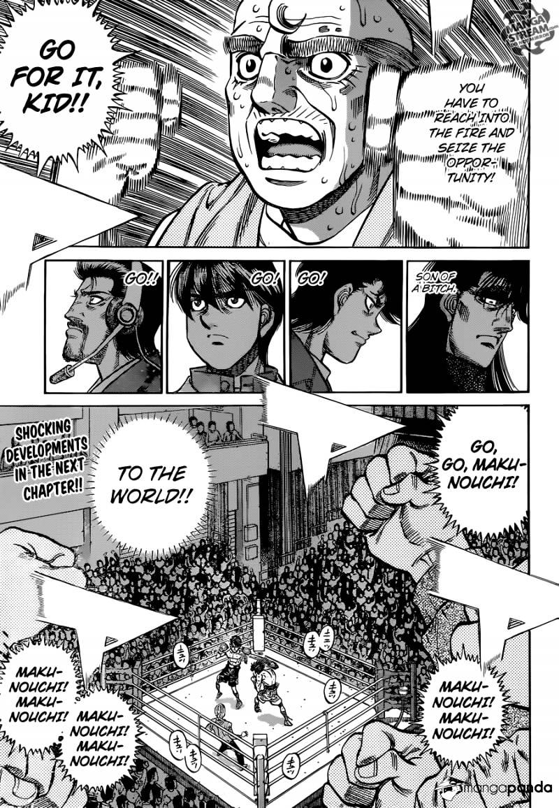 Hajime No Ippo - Chapter 1047 : An Irritating Advance