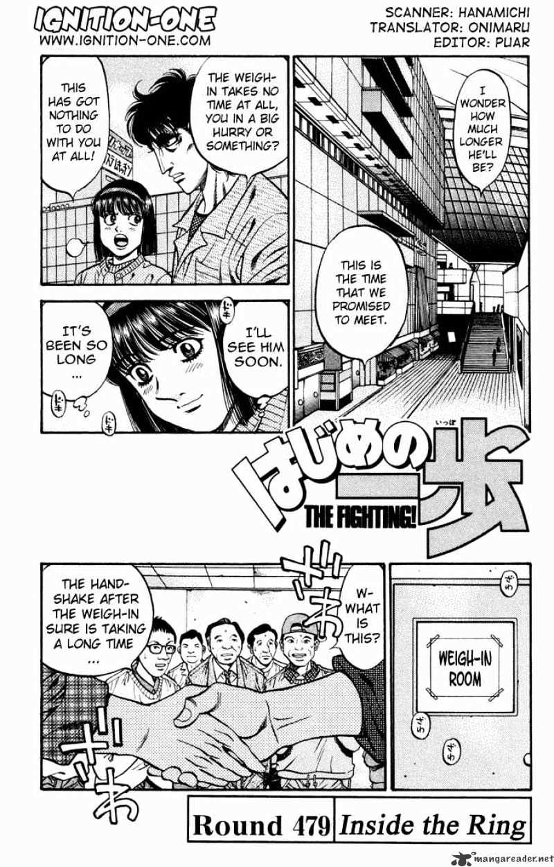 Hajime No Ippo - Chapter 479