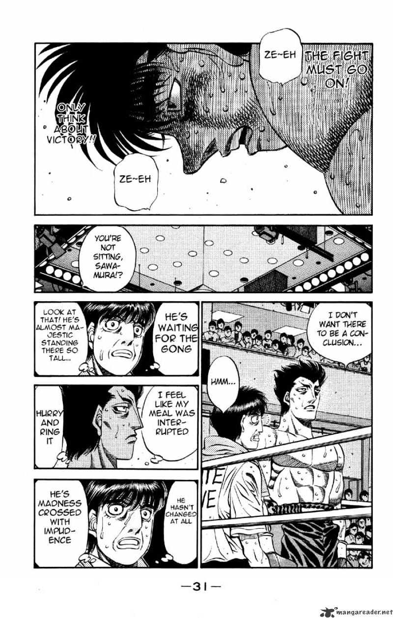 Hajime No Ippo - Chapter 494 : The Fight Must Go On