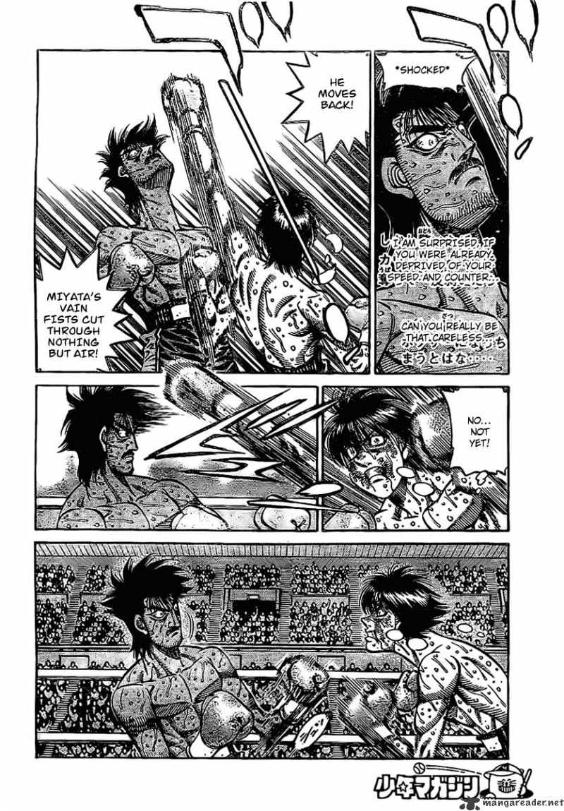 Hajime No Ippo - Chapter 841 : A Desperate Boxer