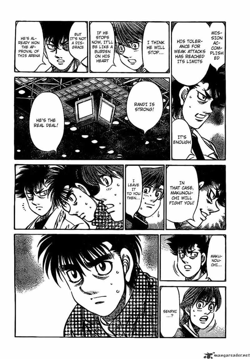 Hajime No Ippo - Chapter 841 : A Desperate Boxer