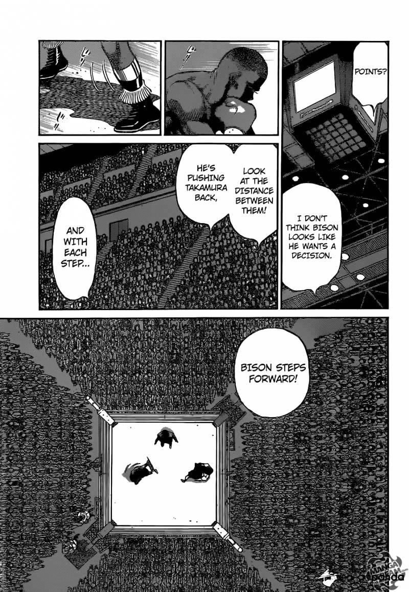 Hajime No Ippo - Chapter 1100 : The Ox S True Power