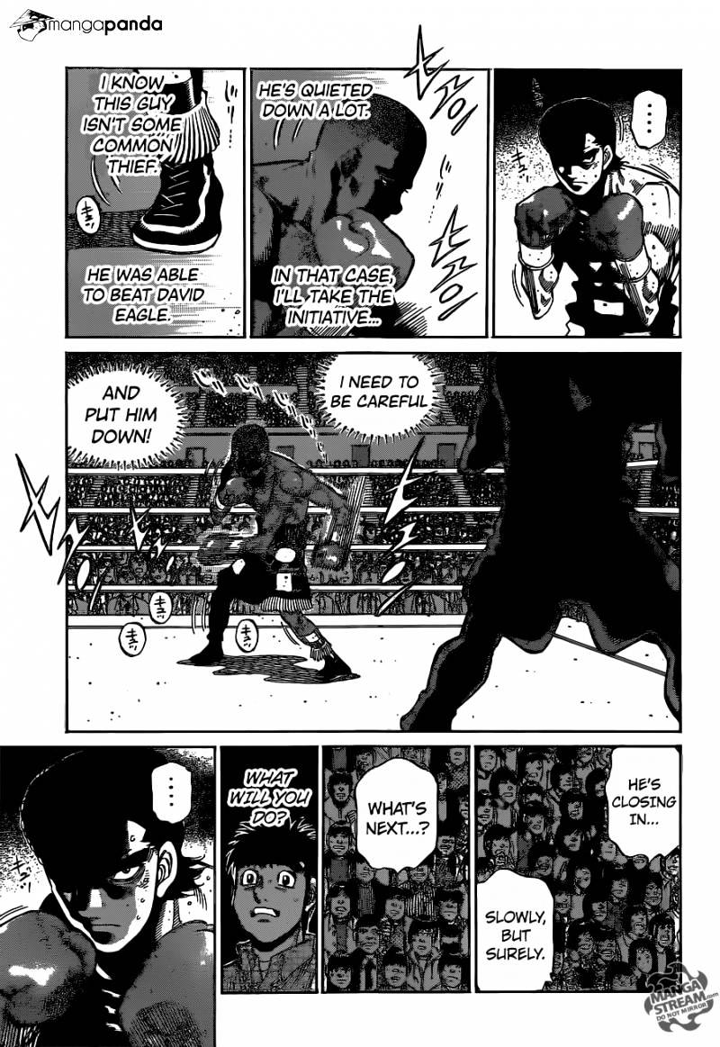 Hajime No Ippo - Chapter 1100 : The Ox S True Power