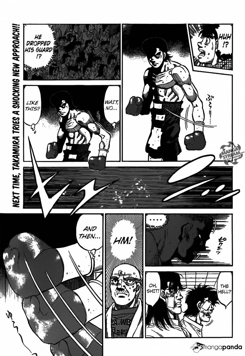 Hajime No Ippo - Chapter 1100 : The Ox S True Power