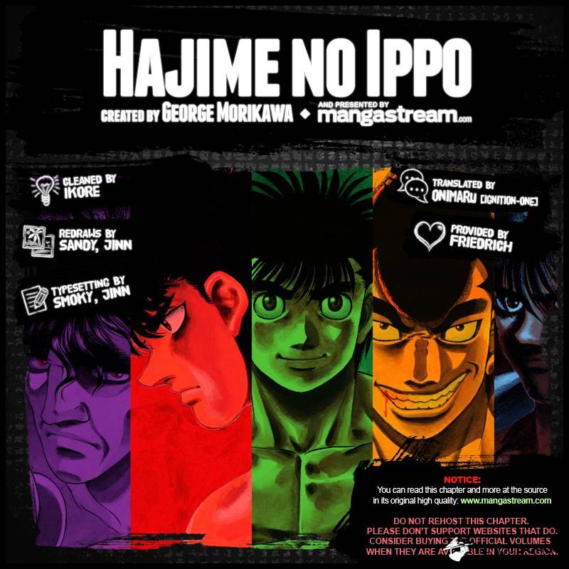 Hajime No Ippo - Chapter 994 : Foresight And Reaction