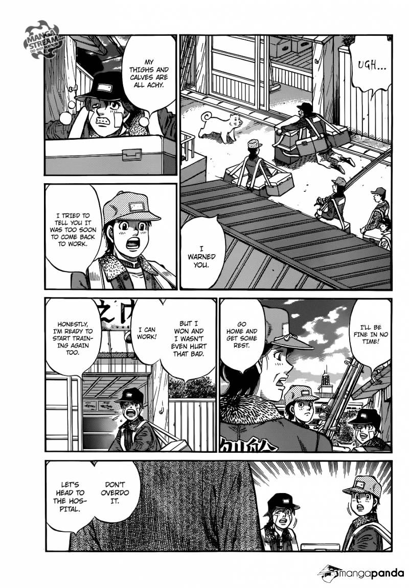 Hajime No Ippo - Chapter 978 : It S Up To My Partner