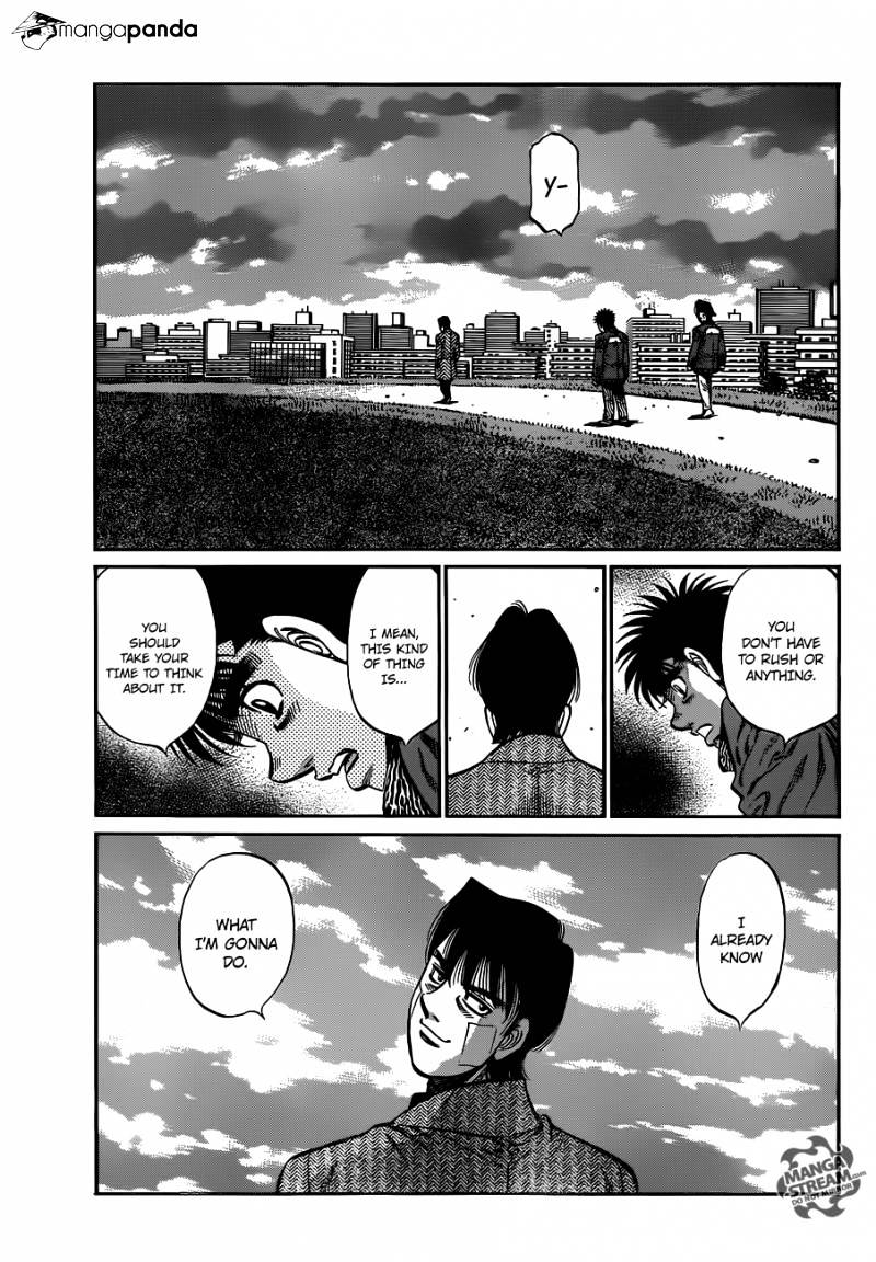 Hajime No Ippo - Chapter 978 : It S Up To My Partner