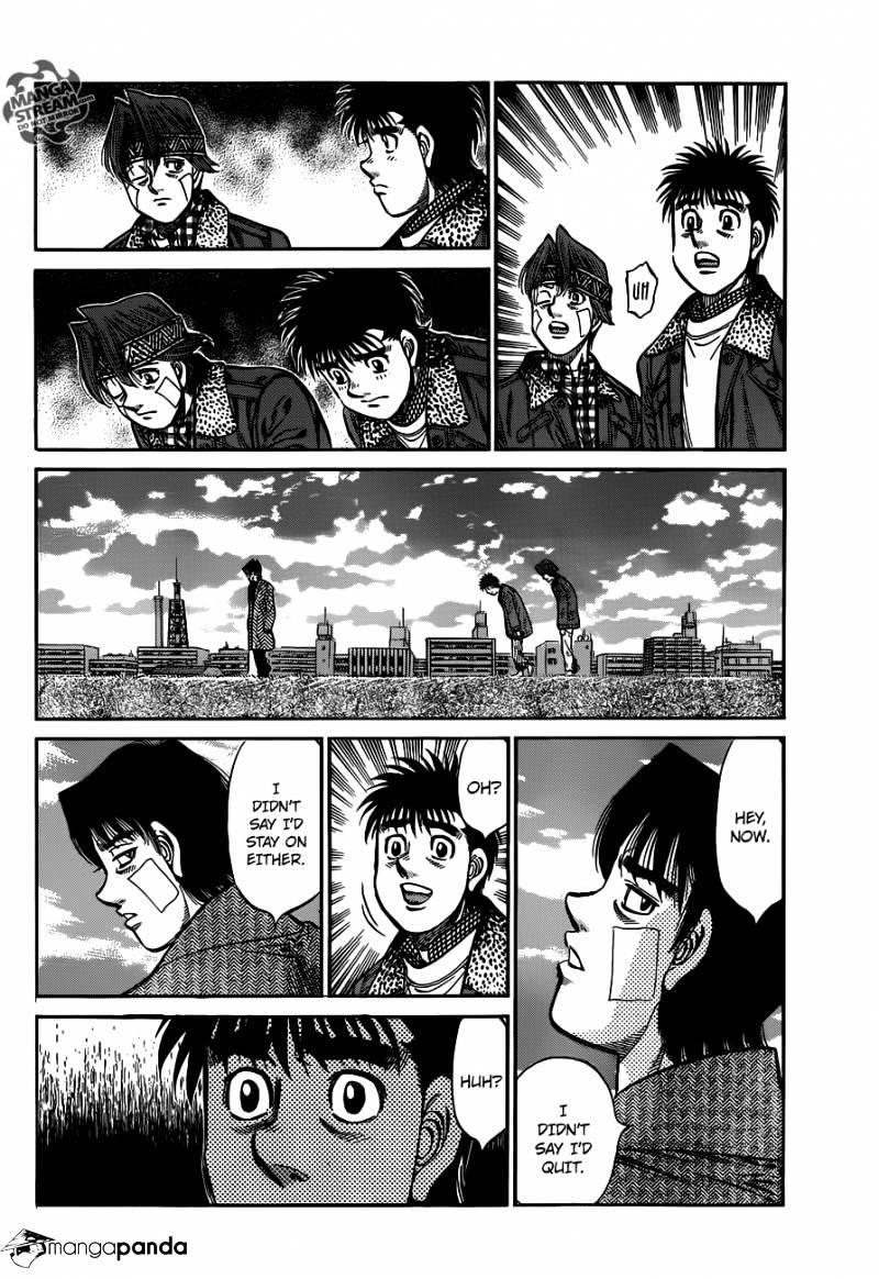 Hajime No Ippo - Chapter 978 : It S Up To My Partner