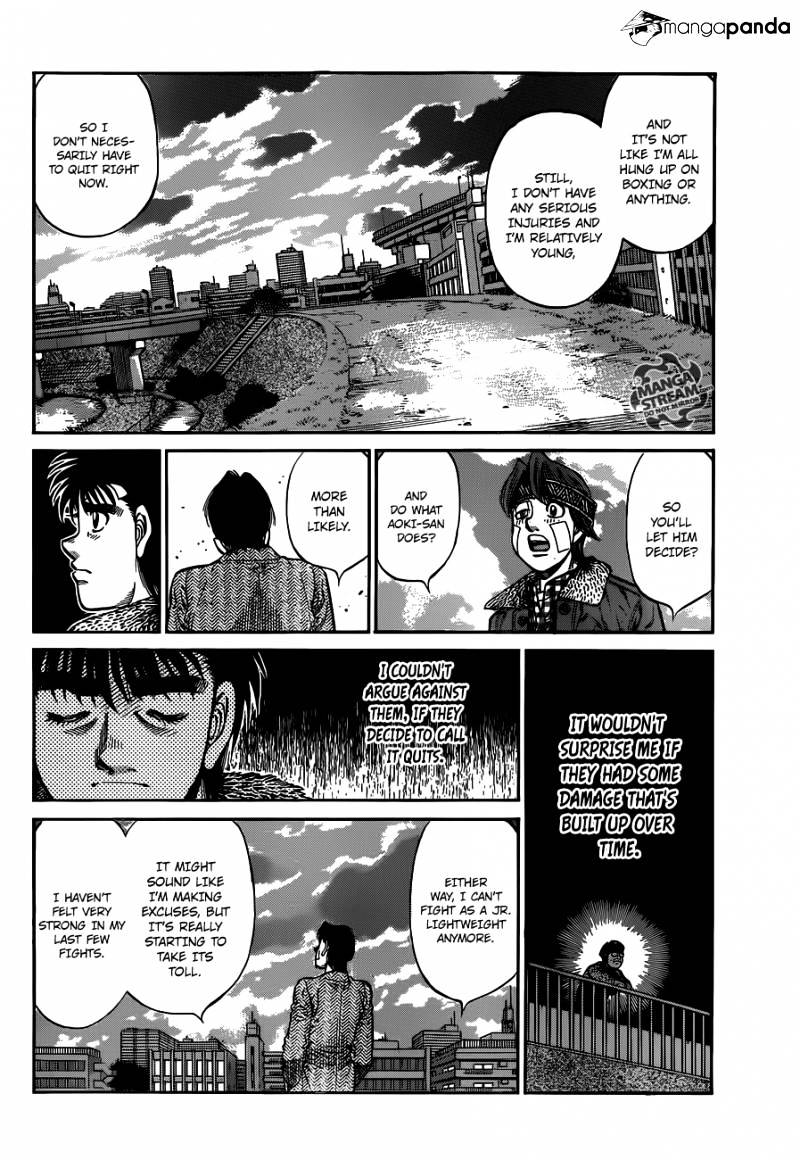 Hajime No Ippo - Chapter 978 : It S Up To My Partner