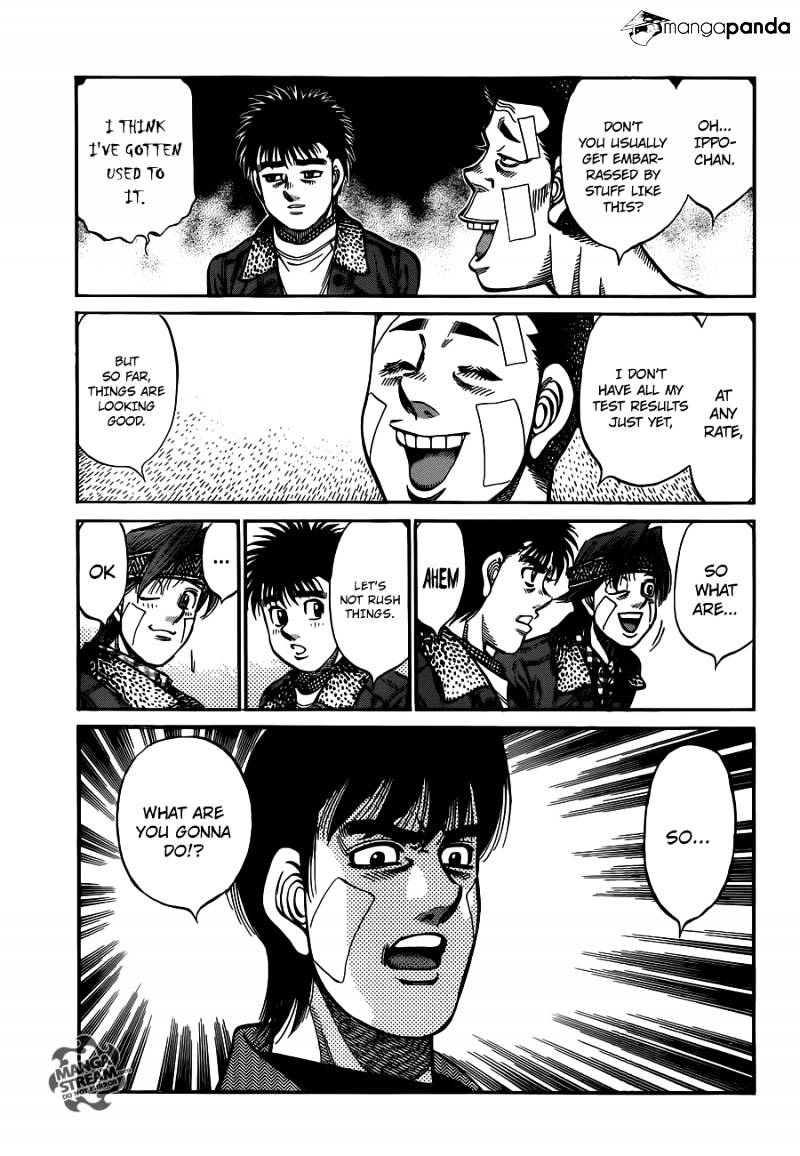 Hajime No Ippo - Chapter 978 : It S Up To My Partner