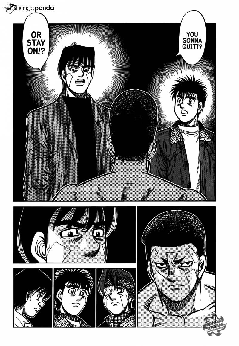 Hajime No Ippo - Chapter 978 : It S Up To My Partner