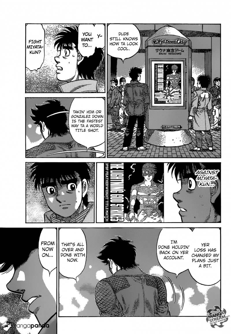 Hajime No Ippo - Chapter 1126 : Mental Training